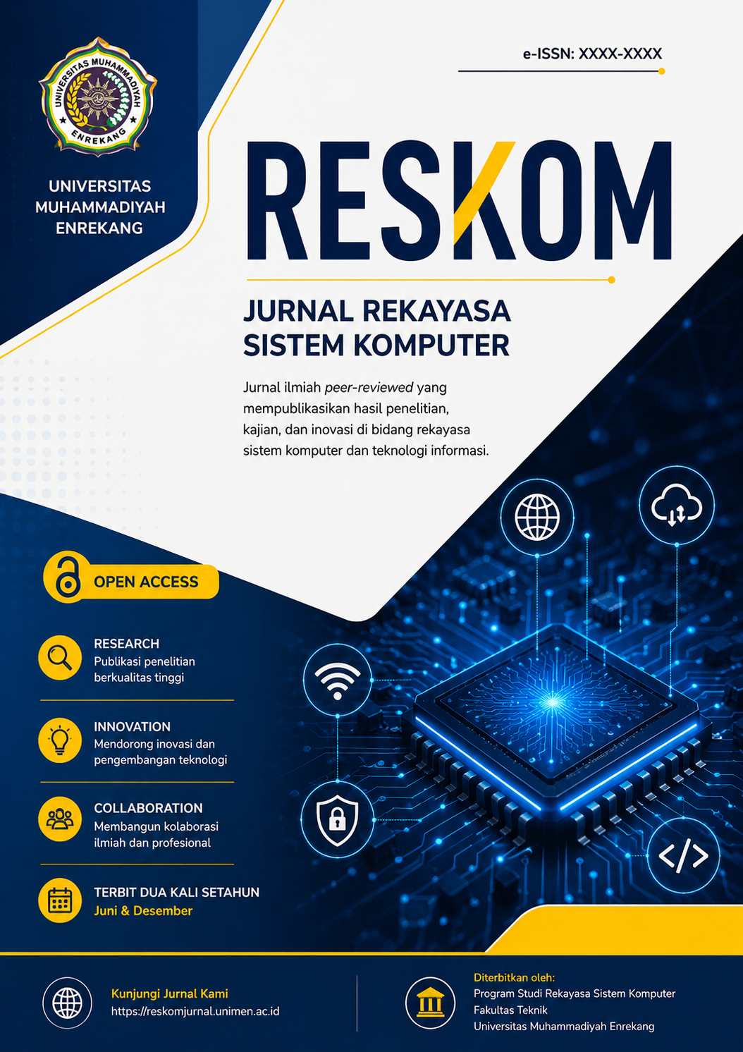 					View Vol. 1 No. 1 (2026): RESKOM: Jurnal Rekayasa Sistem Komputer
				