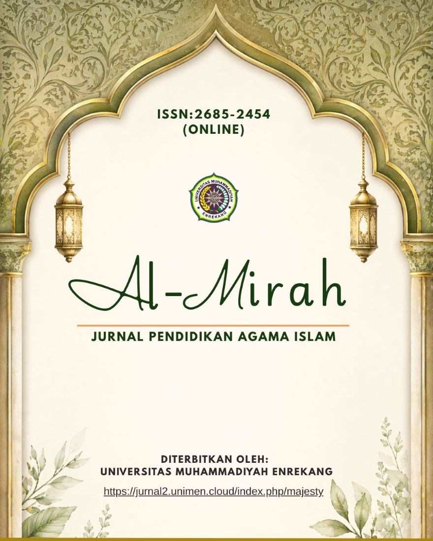 					View Vol. 7 No. 1 (2025): Al-Mirah: Jurnal Pendidikan Islam
				